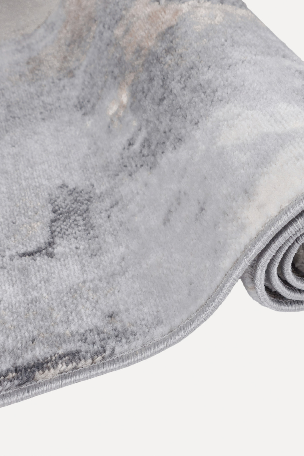 Tapete de Sala 250x300 Sharm Marmorizado Cinza