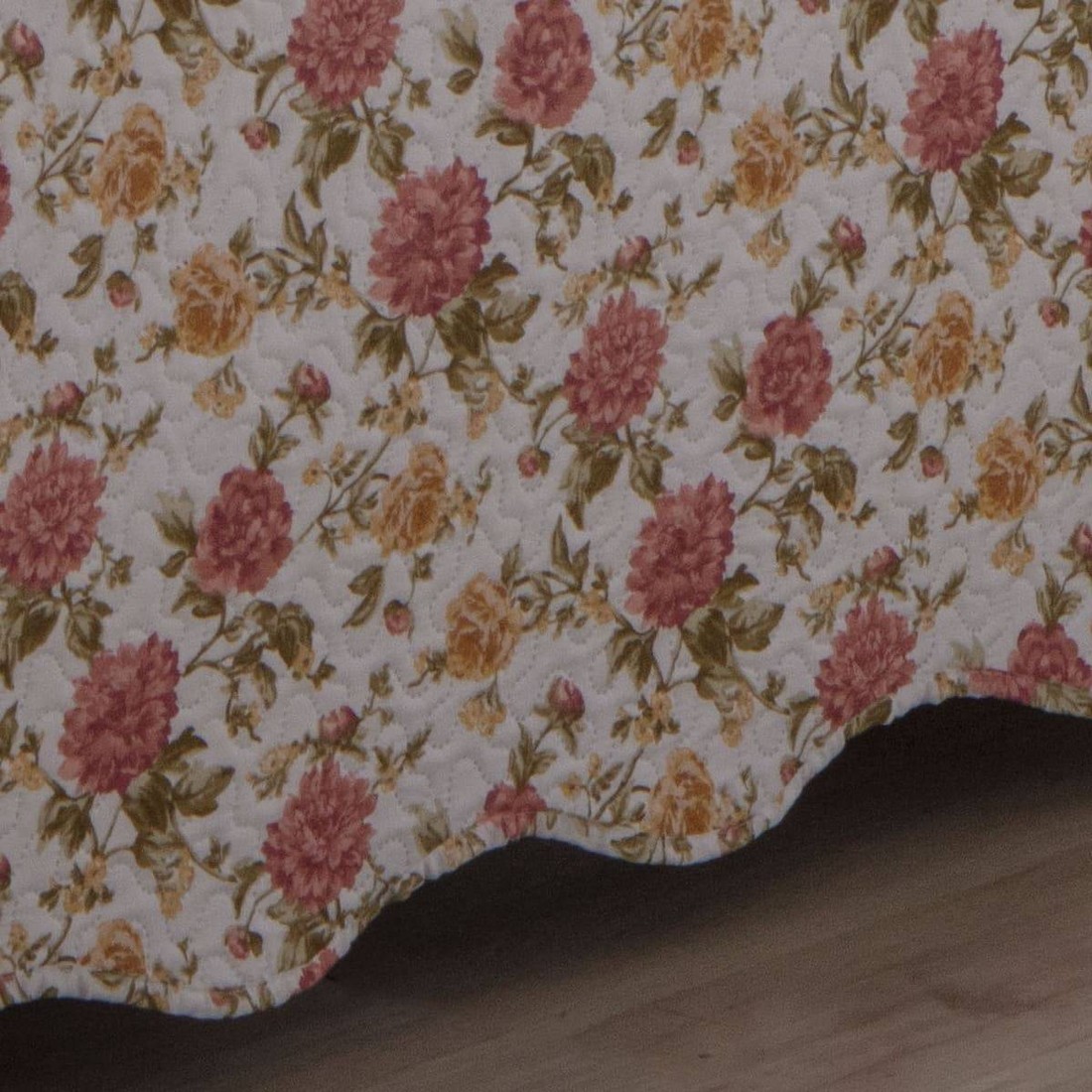 Kit 3 Peças Cobre leito Casal Bouti Microfibra Ultrasonic Estampada + 2 Porta-travesseiros - Ligia