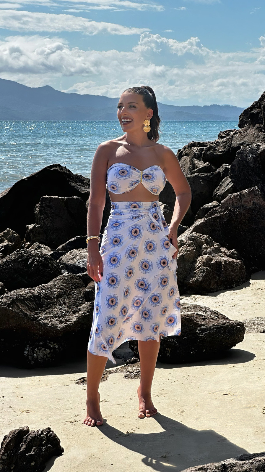 Conjunto saída 1001 formas curta raio de sol Conjunto saída 1001 formas curta raio de sol