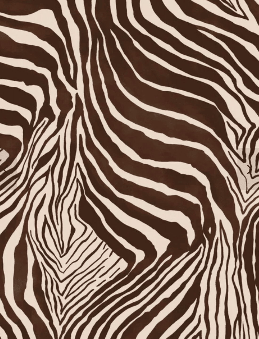 Calça lenço zebrado marrom e bege Calça lenço zebrado marrom e bege