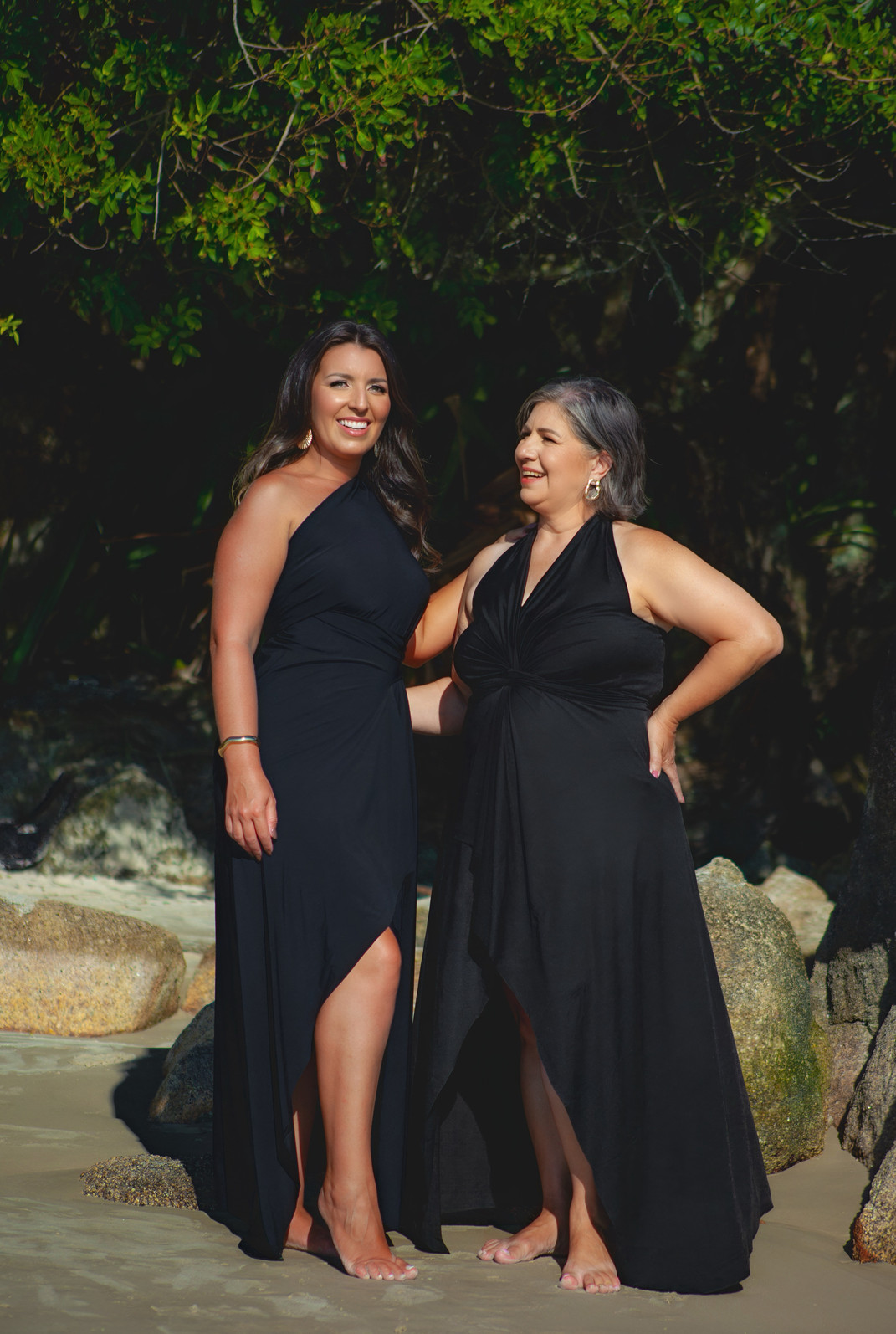 Saída 1001 formas longa preta Saída 1001 formas longa preta