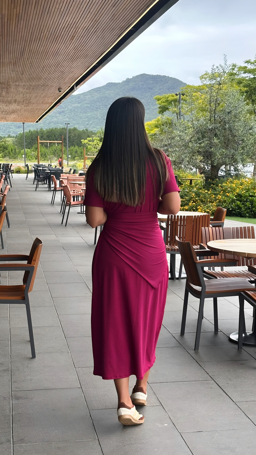 Vestido Basiquinho framboesa Vestido Basiquinho framboesa