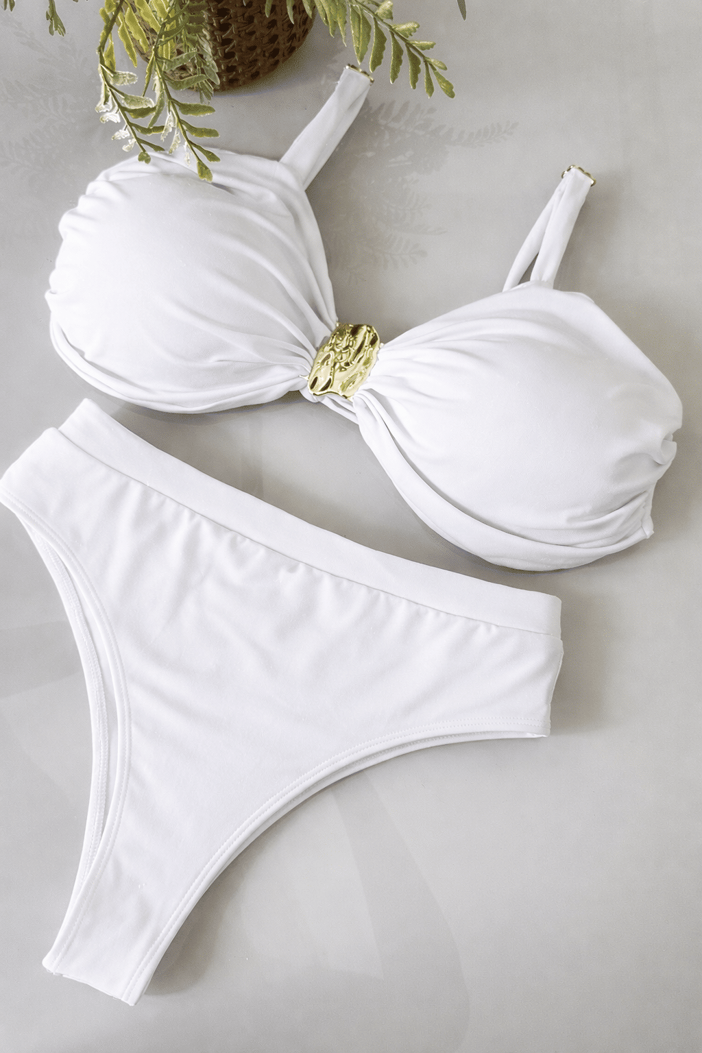 KIT saída 1001 formas longa branca