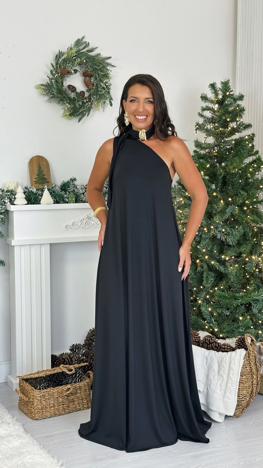 Vestido Melina preto Vestido Melina preto