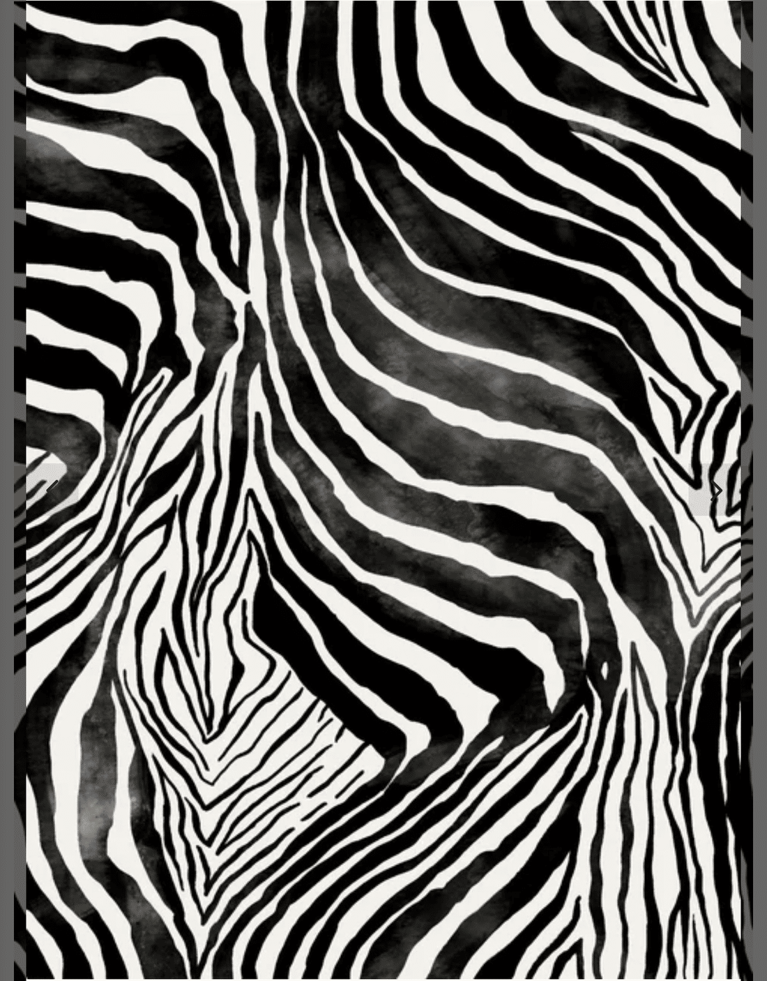 Calça lenço zebrado preto e branco Calça lenço zebrado preto e branco