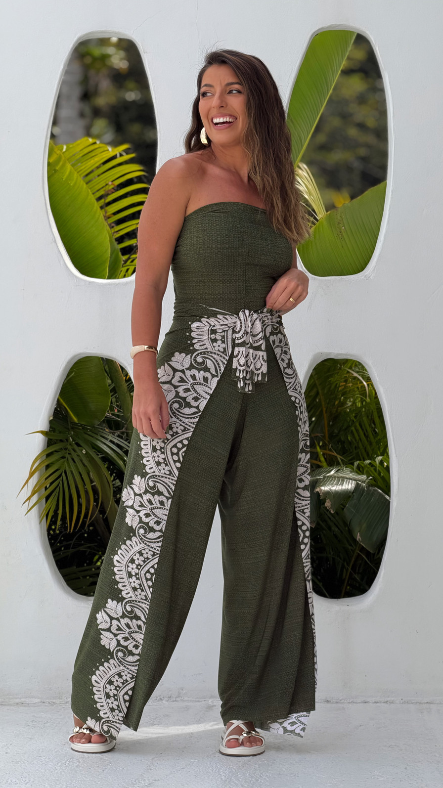 Conjunto Calça Macacão verde serana Conjunto Calça Macacão verde serana
