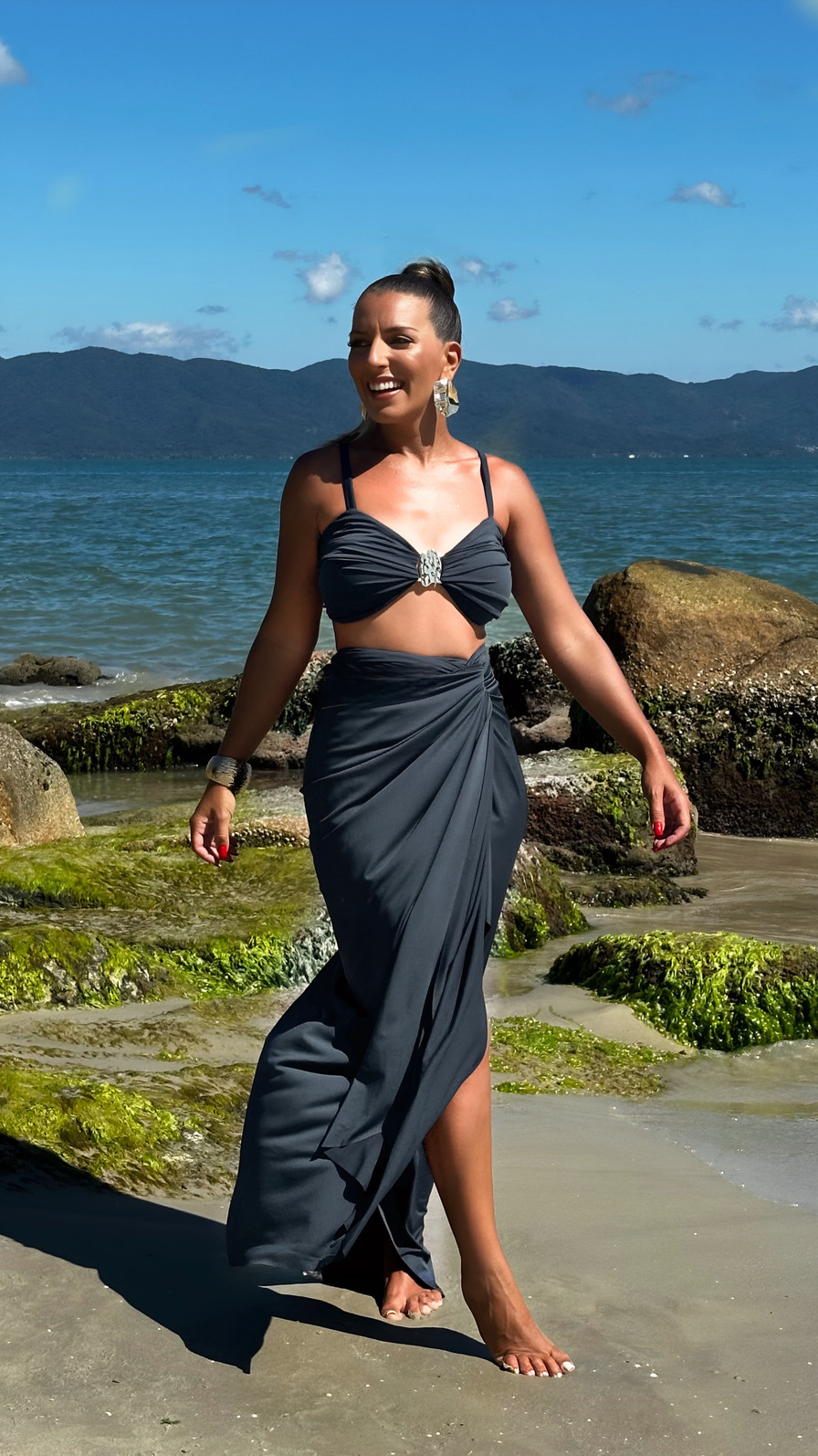 KIT saída 1001 formas longa preto