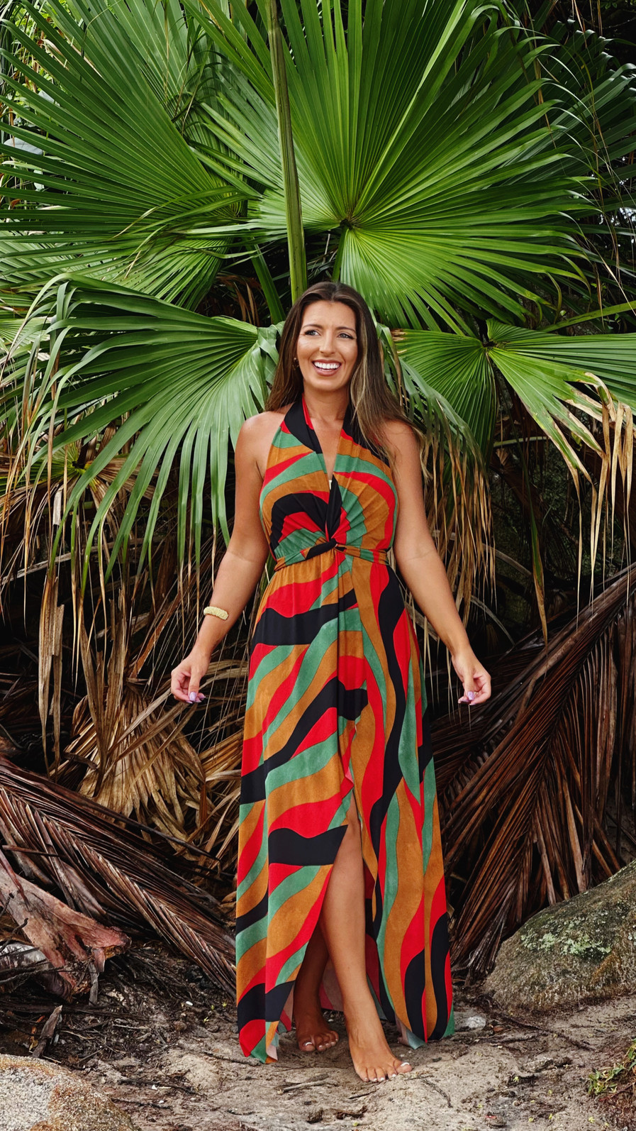 Saída 1001 formas longa  listras