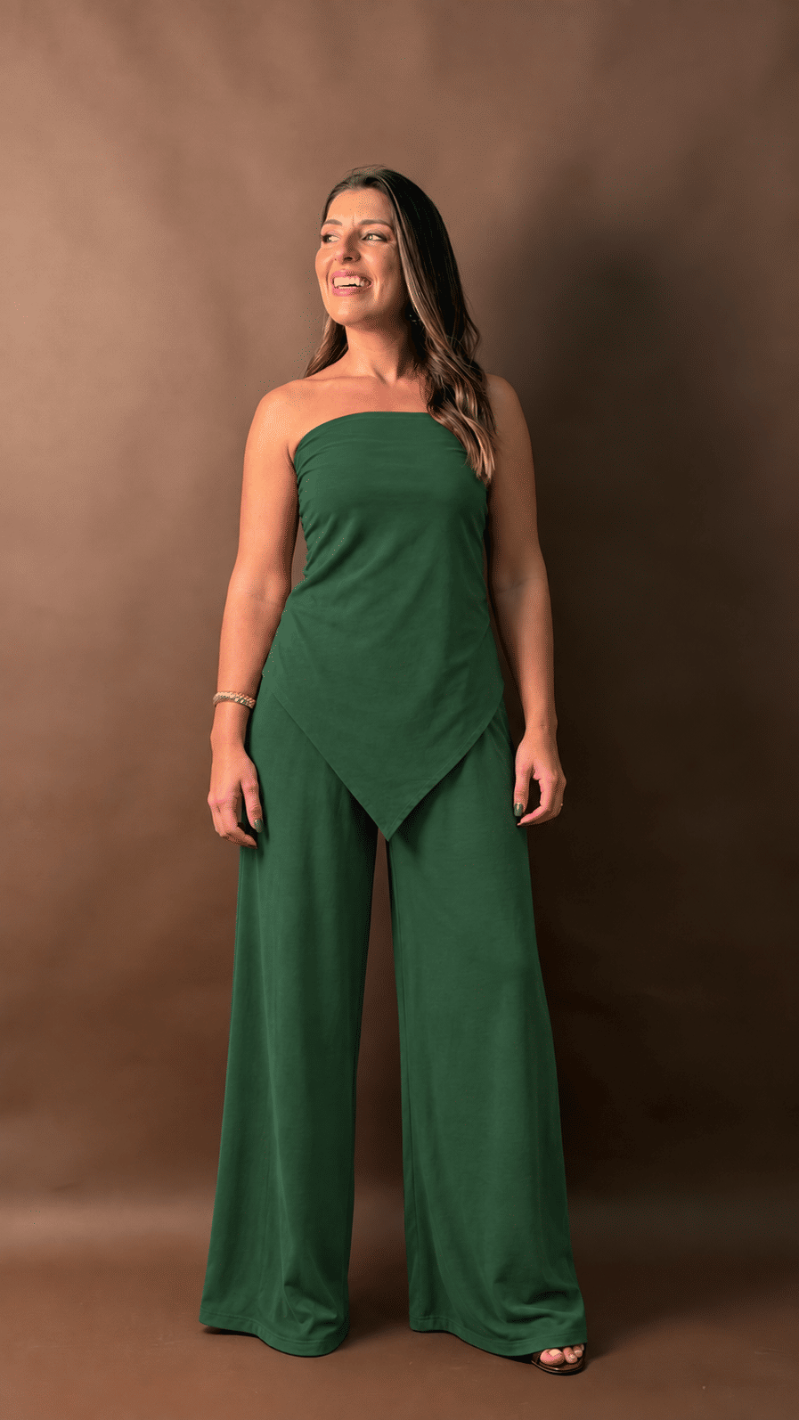 Calça lenço verde Calça lenço verde