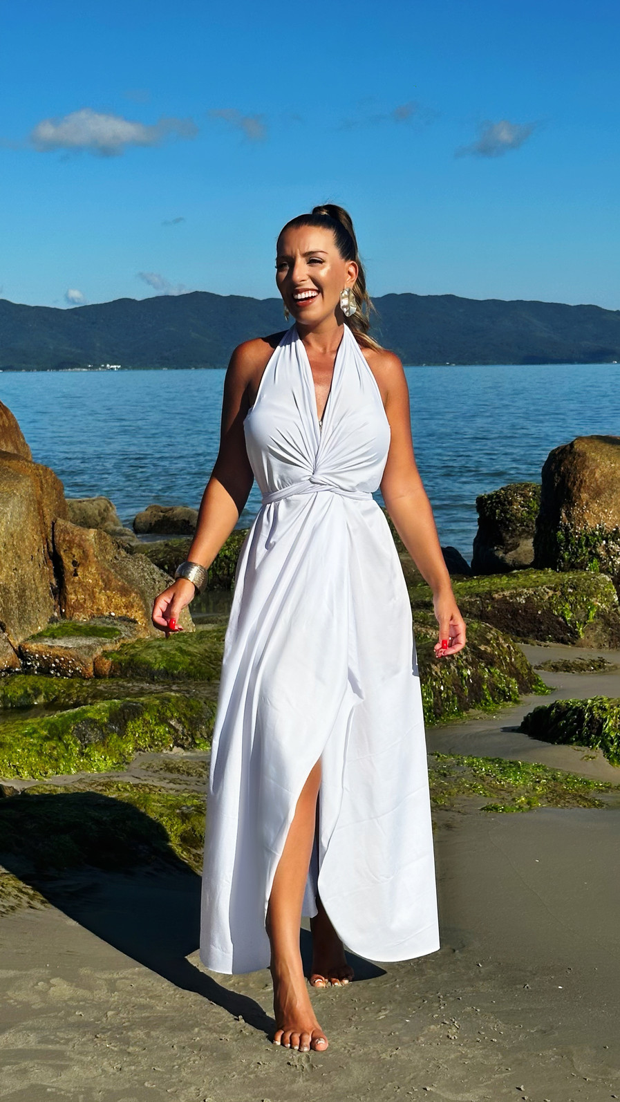 KIT saída 1001 formas longa branca