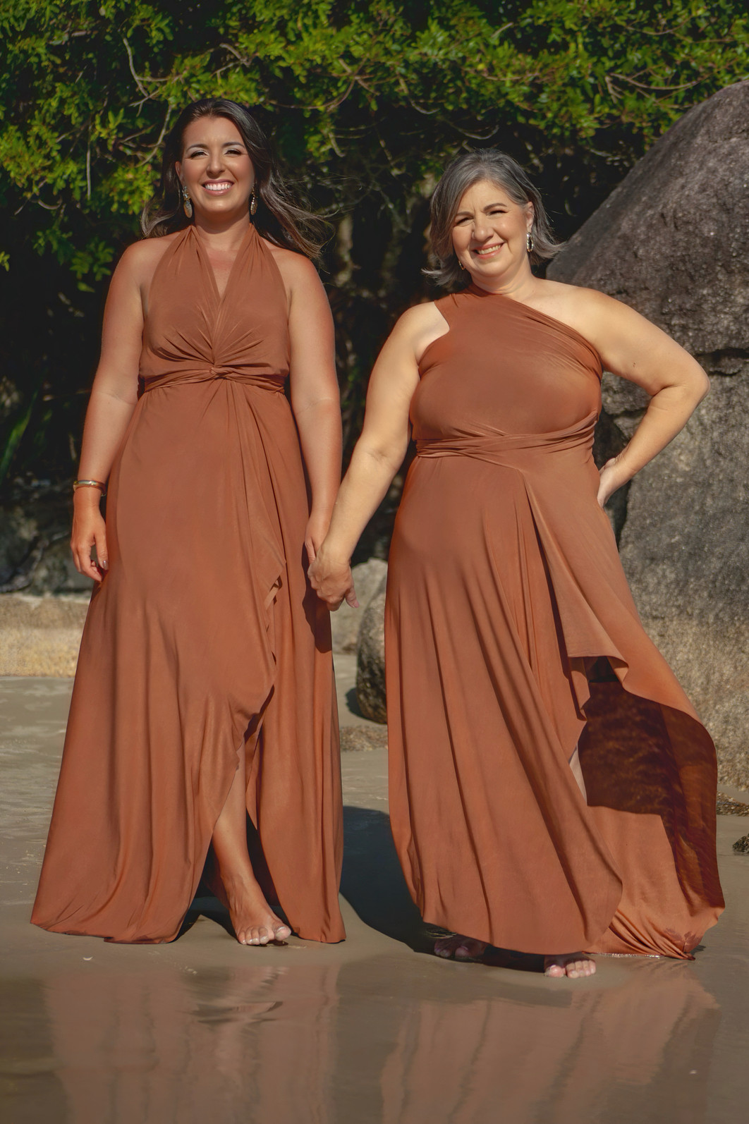 Saída 1001 formas longa caramelo Saída 1001 formas longa caramelo