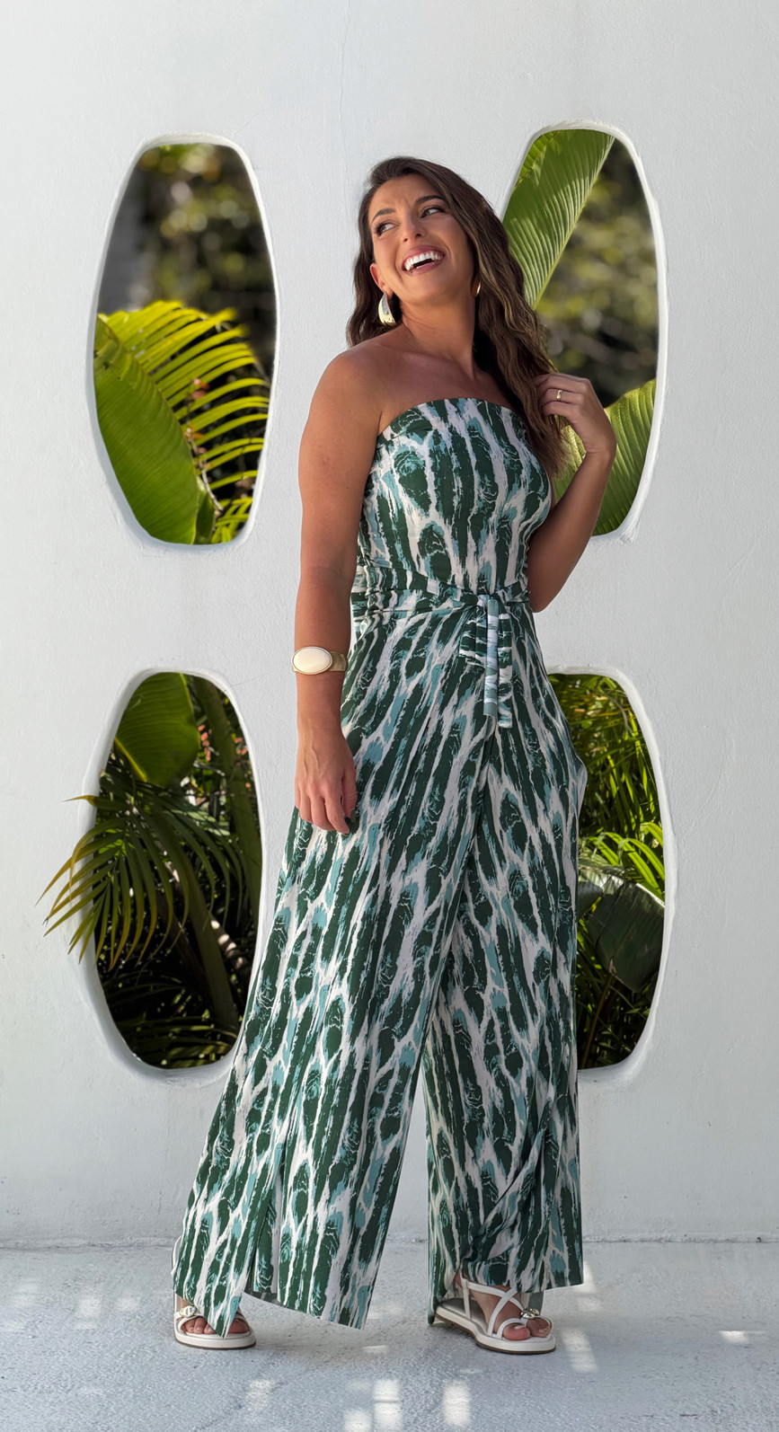 Conjunto Calça Macacão Bela flora Conjunto Calça Macacão Bela flora