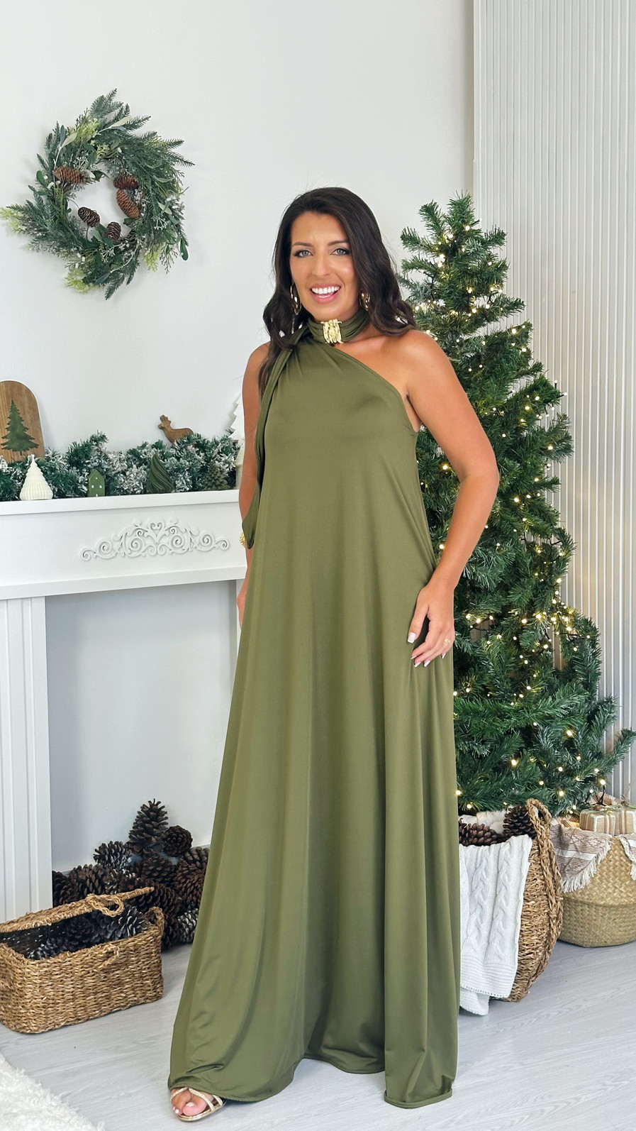 Vestido Melina verde Vestido Melina verde