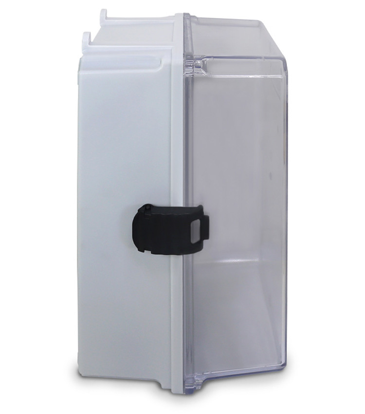 Quadro de Comando Caixa Transparente M 28x18x14cm Plástica para Montagem de Materiais Elétricos - C281814-TR