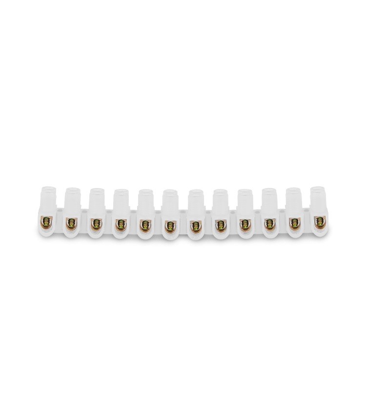 Borne Sindal Barra Terminal para Cabo 4 a 6mm² 12 Vias - TBS-6A