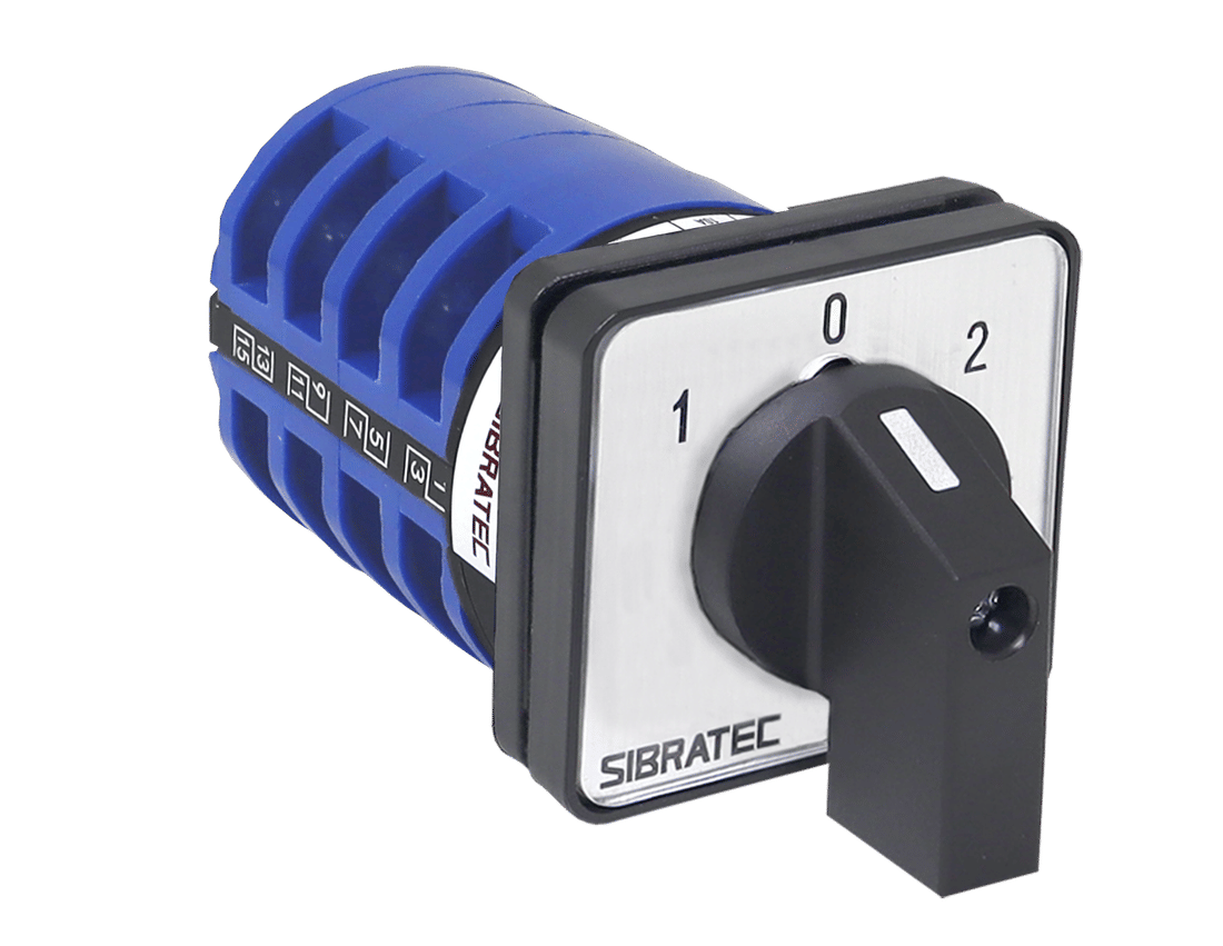 Chave de Transferência Rotativa 25A | 4 Polos | 3 Posições | Porta de Painel | Rede Gerador - LW28-25-4P Chave de Transferência Rotativa 25A | 4 Polos | 3 Posições | Porta de Painel | Rede Gerador - LW28-25-4P