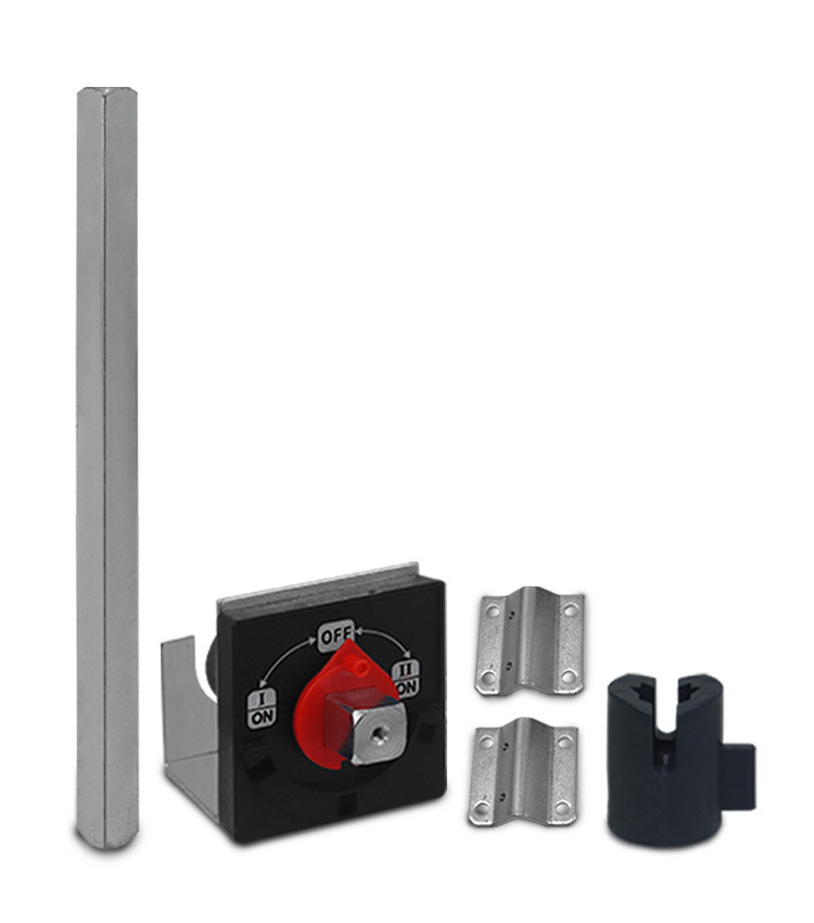 Kit para Acionamento Externo das Chaves de Transferência SGLZ 160A - 630A Kit para Acionamento Externo das Chaves de Transferência SGLZ 160A - 630A