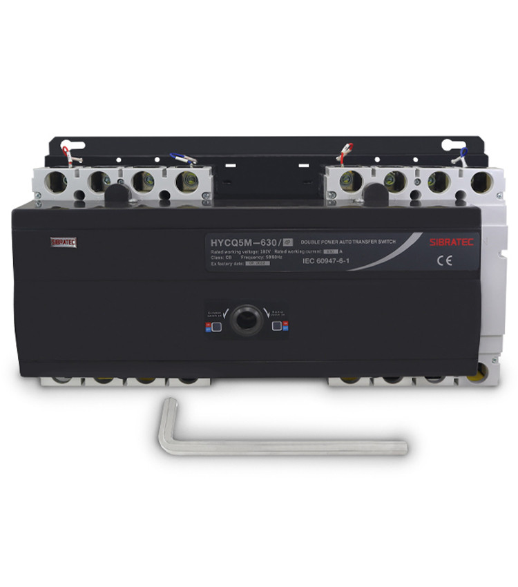 Chave de Transferência Automática 630A 4 Polos Rede Gerador - HYCQ5M