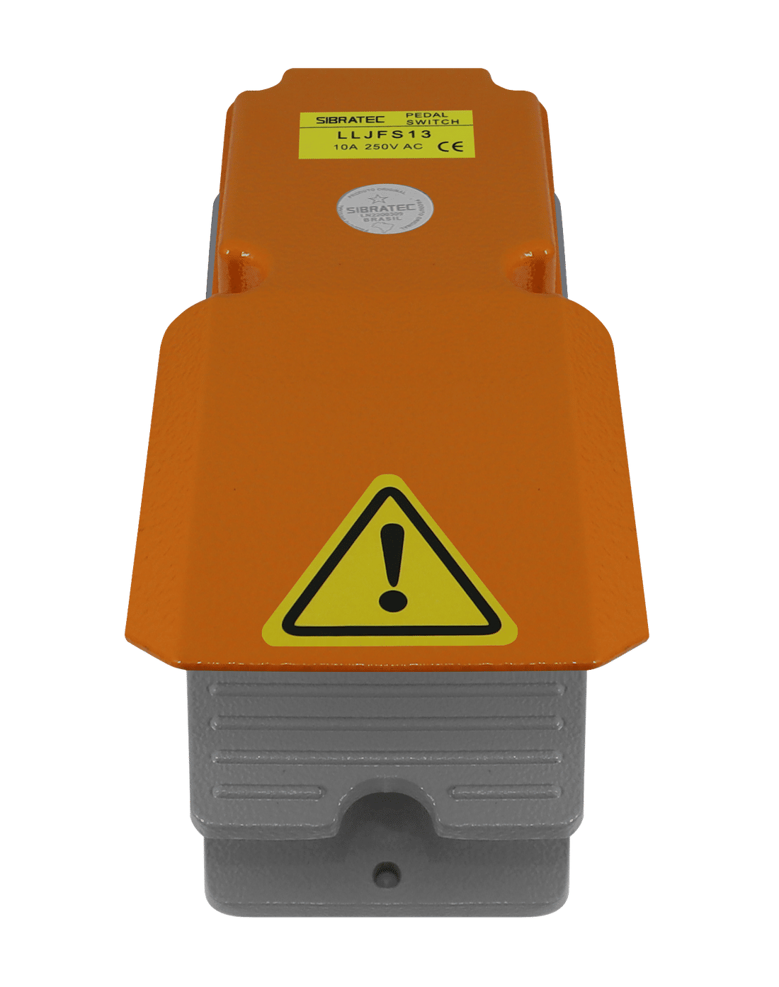 Pedaleira Metálica com Proteção Capa Superior com 1 Contato Reversível - LLJFS13