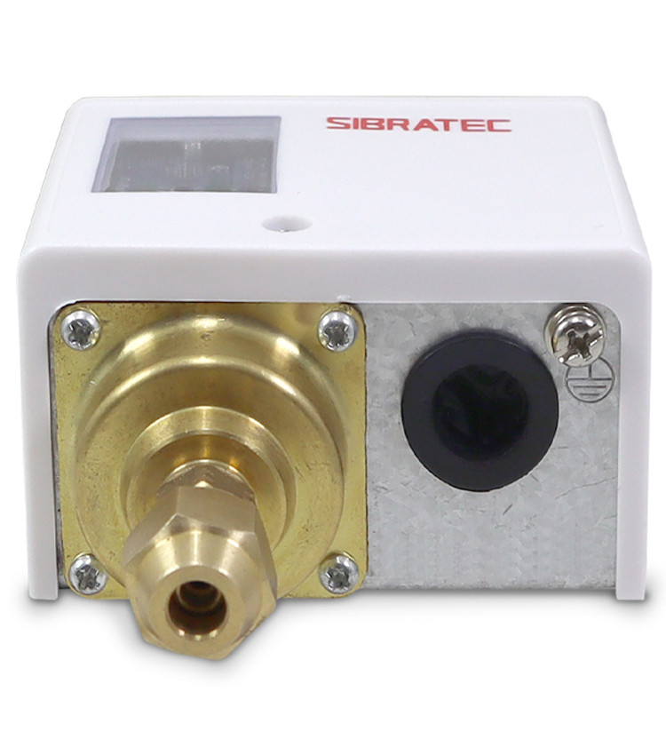 Pressostato Ajuste 0-2BAR com Autoreset e 1 Contato reversível 16A/220Vca - PC2 Pressostato Ajuste 0-2BAR com Autoreset e 1 Contato reversível 16A/220Vca - PC2