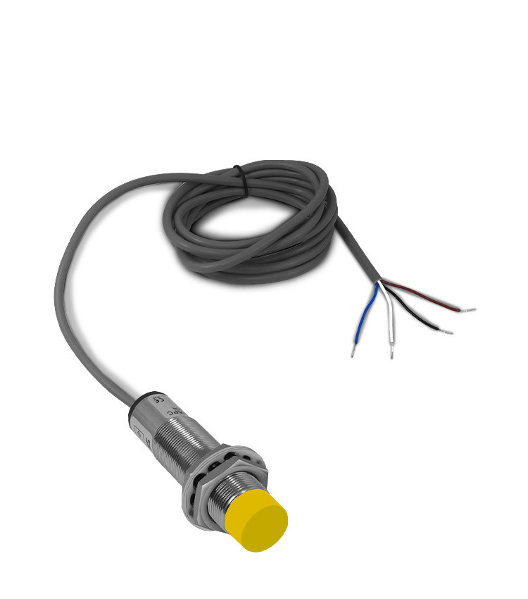 Sensor Indutivo 18mm PNP-NA+NF 6-36V Range 8mm com 4 Fios - LM18-3008PC Sensor Indutivo 18mm PNP-NA+NF 6-36V Range 8mm com 4 Fios - LM18-3008PC