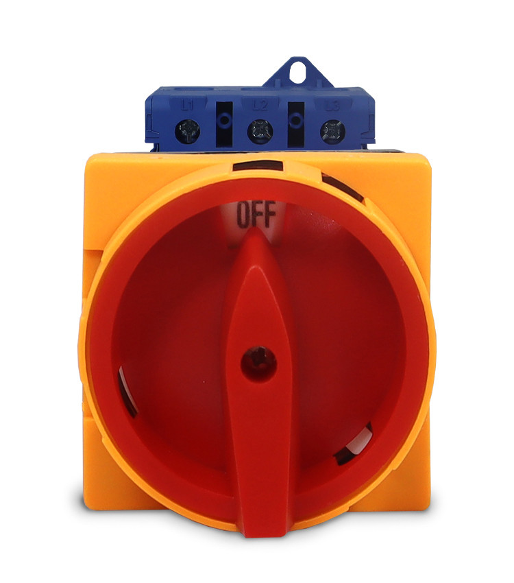 Chave Liga Desliga Rotativa 100A 3 Polos com Haste para Porta de Painel - D11-100A Chave Liga Desliga Rotativa 100A 3 Polos com Haste para Porta de Painel - D11-100A