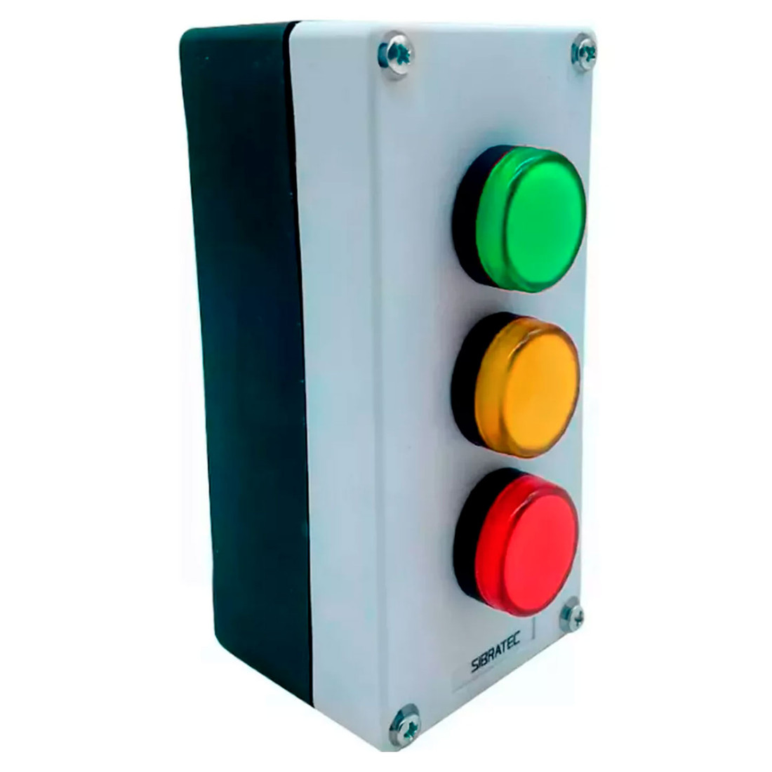 Kit Indicador de Nível Sinalizador LED Visual 3 Estágios + 3 Micro Boias