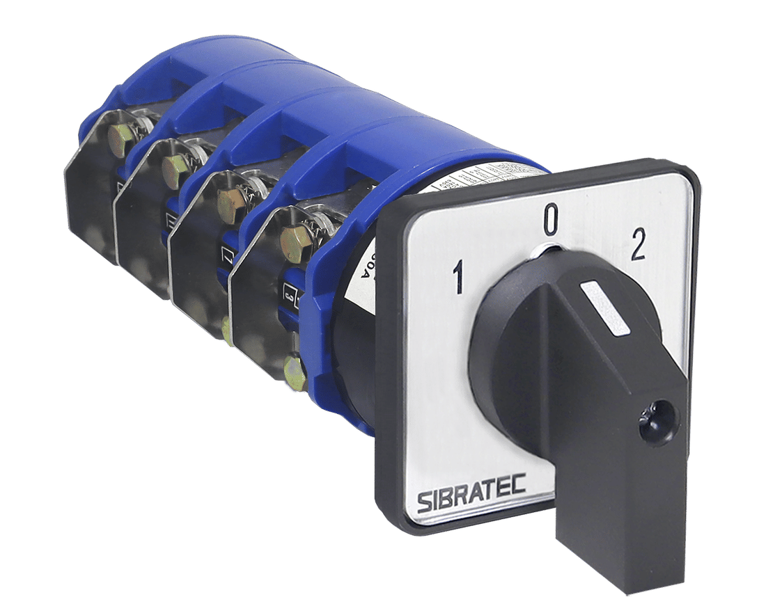 Chave de Transferência Rotativa 160A | 4 Polos | 3 Posições | Porta de Painel | Rede Gerador - LW28-160-4P Chave de Transferência Rotativa 160A | 4 Polos | 3 Posições | Porta de Painel | Rede Gerador - LW28-160-4P