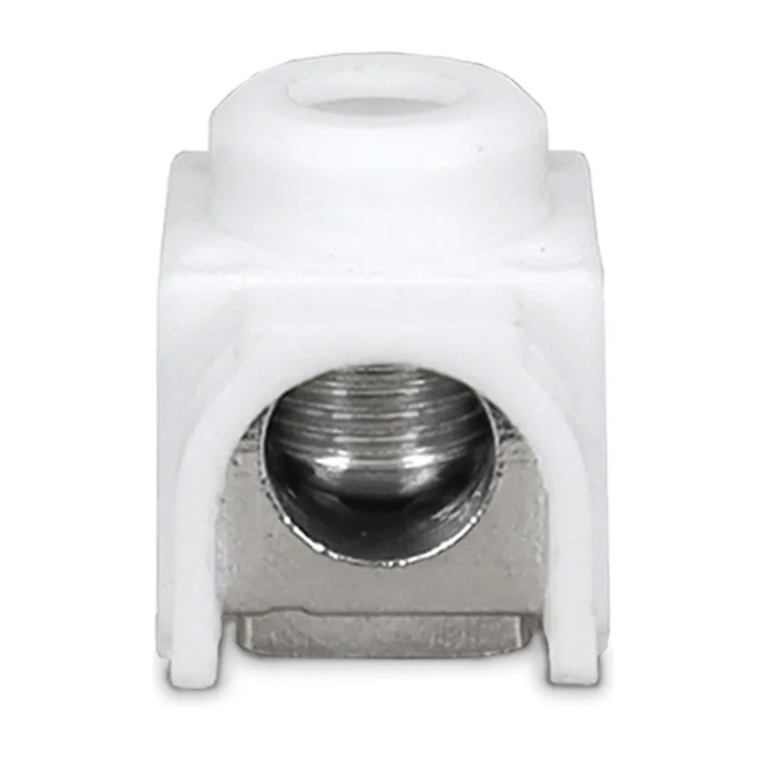 Kit 2 Barramentos Pente 2 Polos 63A + 4 Conector Genérico 25mm para Quadros de Energia