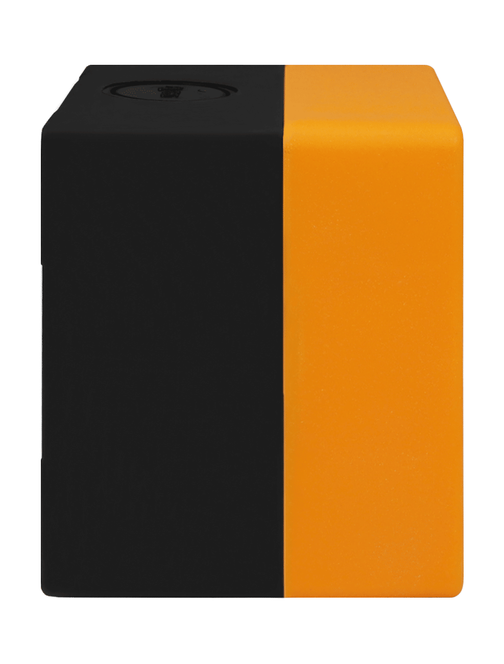 Caixa Plástica Botoeira com 1 Furo 22mm Amarelo e Preto Caixa Plástica Botoeira com 1 Furo 22mm Amarelo e Preto