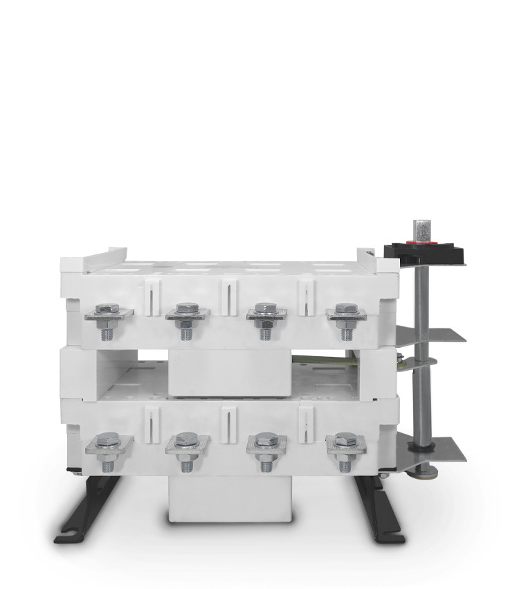 Chave de Transferência Manual 400A 4 Polos 3 Posições Rede Gerador - SGLZ