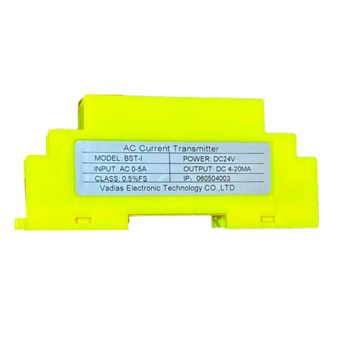 Conversor de Sinal Corrente TC (0-5A) para Analógica 4-20mA em 24V - BST-I