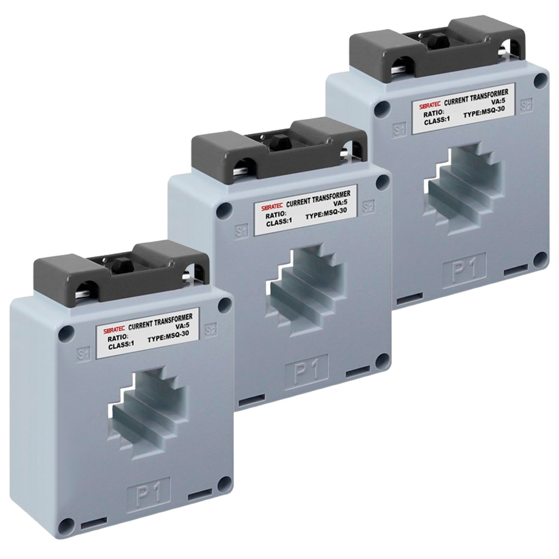 Kit Medidor Energia Kwh Trifásico + 3 TC Transformador de Corrente Kit Medidor Energia Kwh Trifásico + 3 TC Transformador de Corrente