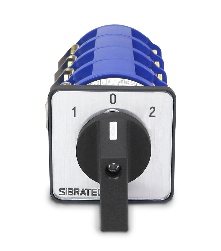 Chave de Transferência Rotativa 160A | 4 Polos | 3 Posições | Porta de Painel | Rede Gerador - LW28-160-4P Chave de Transferência Rotativa 160A | 4 Polos | 3 Posições | Porta de Painel | Rede Gerador - LW28-160-4P