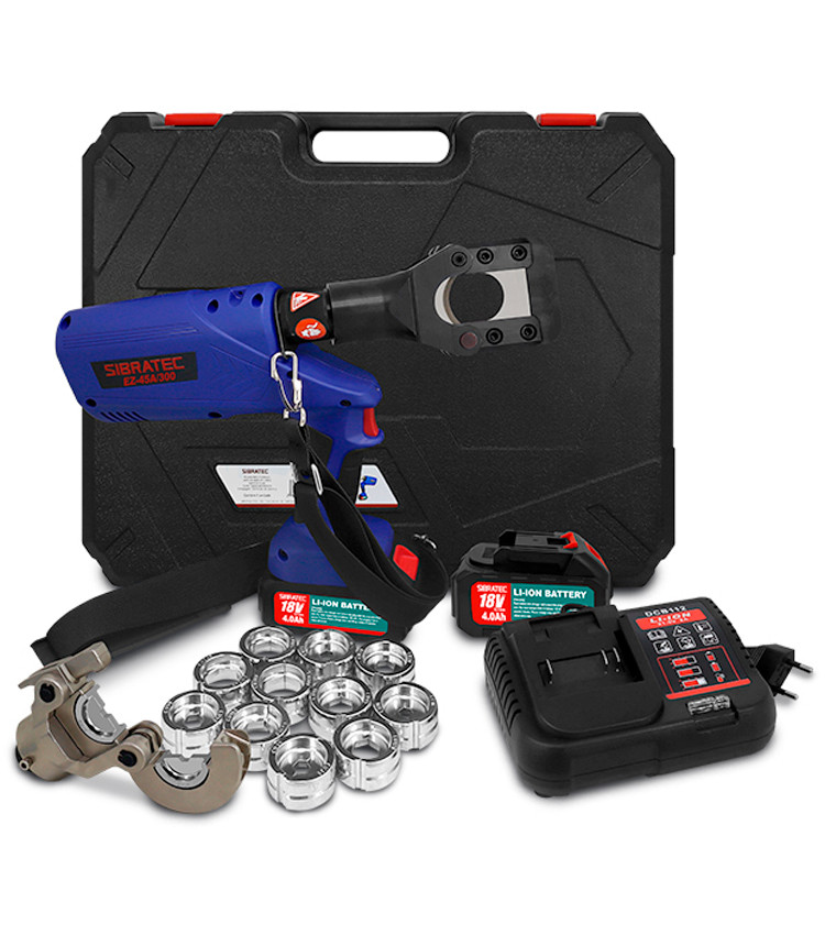 Alicate Elétrico Corte e Crimpagem de Terminais à Compressão 300mm² - EZ-45A/300