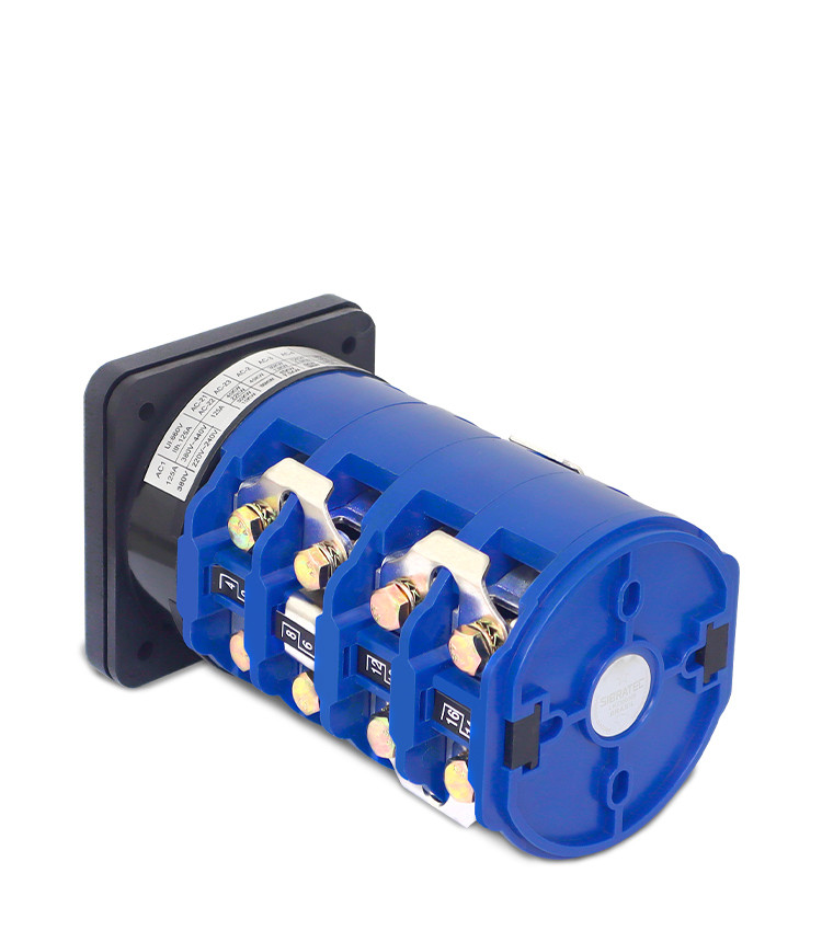 Chave Rotativa Manual Estrela Triangulo 3 Polos 125a para Porta De Painel - LW28-125A-YD Chave Rotativa Manual Estrela Triangulo 3 Polos 125a para Porta De Painel - LW28-125A-YD