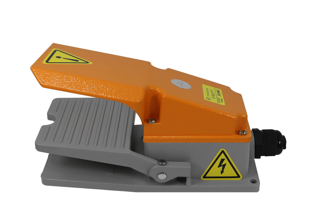 Pedaleira Metálica com Proteção Capa Superior com 1 Contato Reversível - LLJFS13