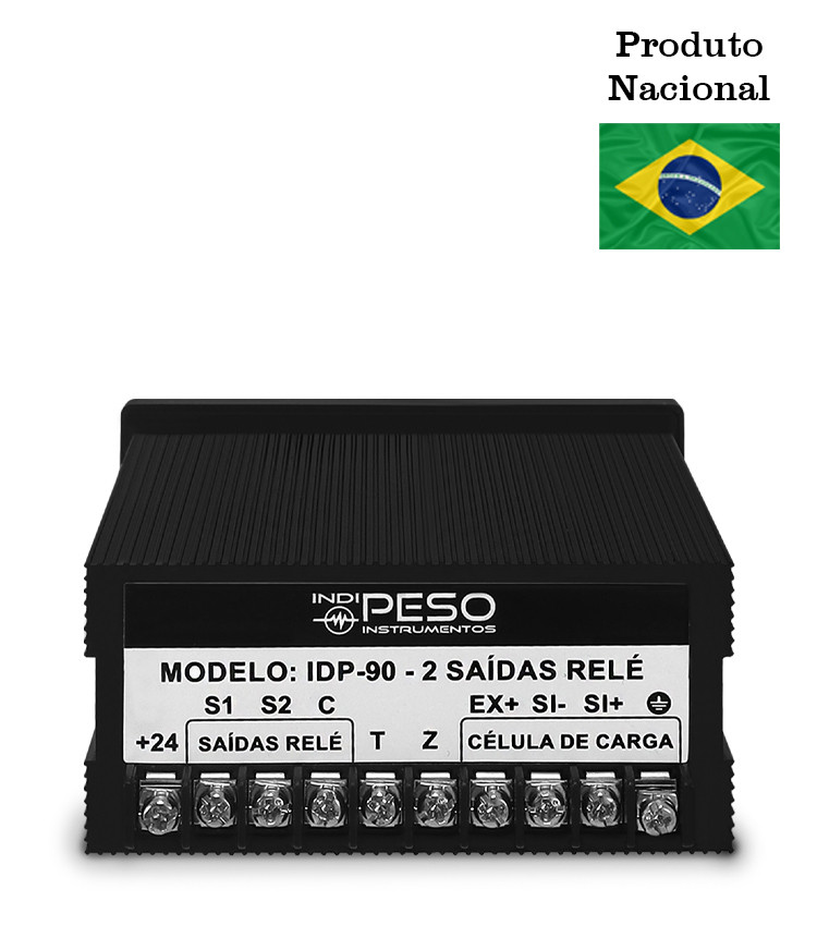 Kit Controlador Peso 2 Saídas + Célula de Carga + Fonte Chaveada 24V