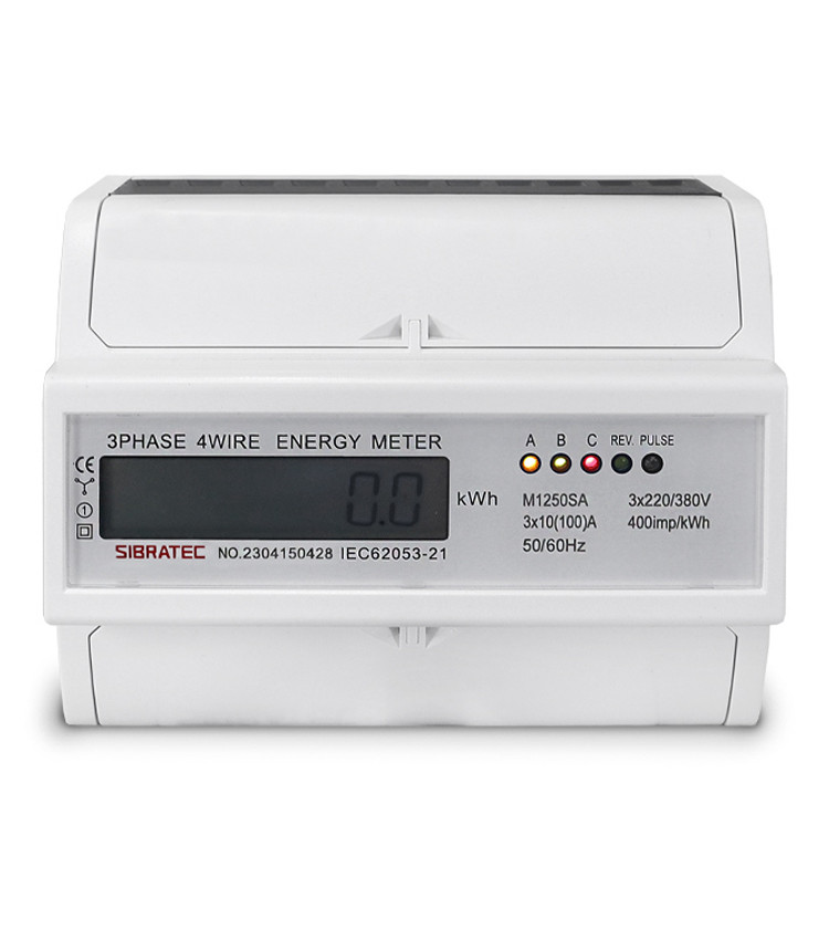 Medidor de Energia kWh Trifásico Medição Direta até 100A - DTS353 Medidor de Energia kWh Trifásico Medição Direta até 100A - DTS353