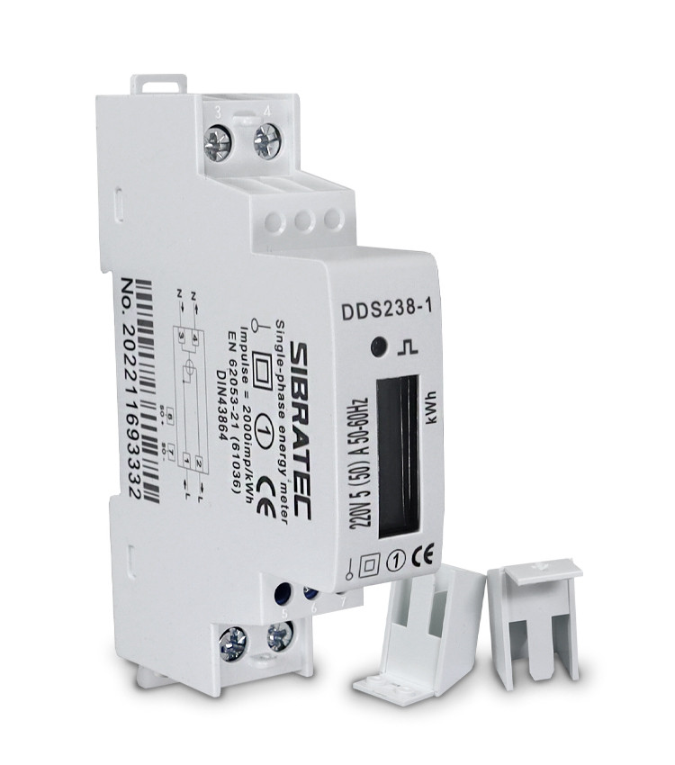 Medidor de Energia kWh Monofásico Medição Direta até 50A - DDS238-1
