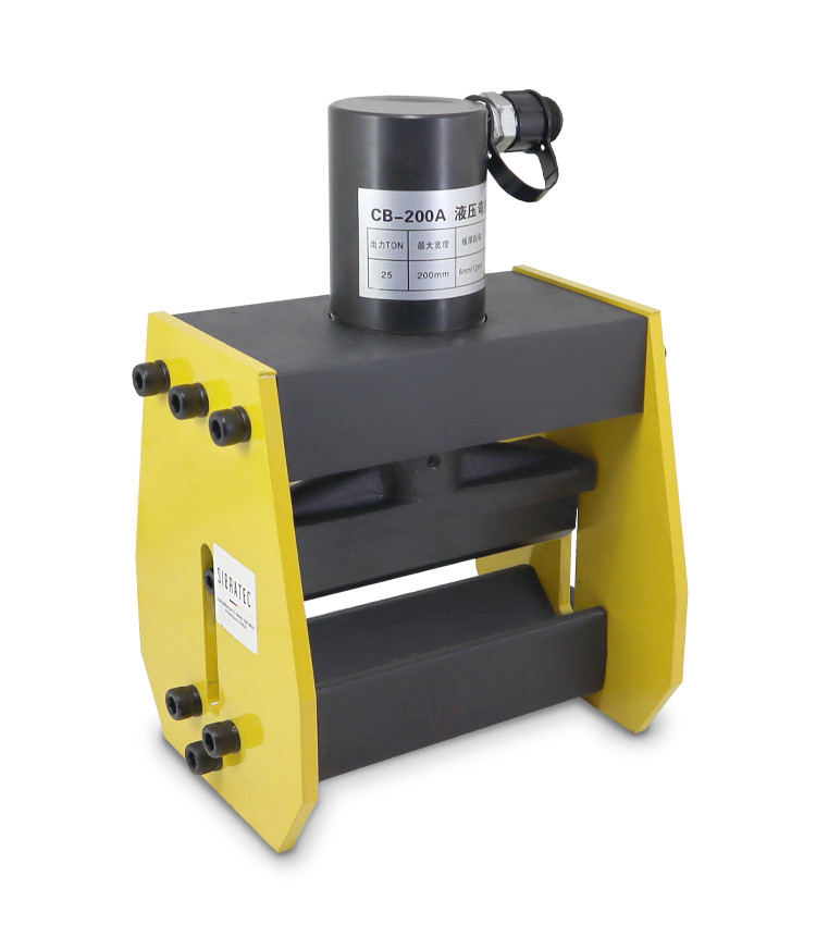 Dobrador Hidráulico de Barramento de Cobre até 200mm e Espessura 12mm - CB-200A Dobrador Hidráulico de Barramento de Cobre até 200mm e Espessura 12mm - CB-200A