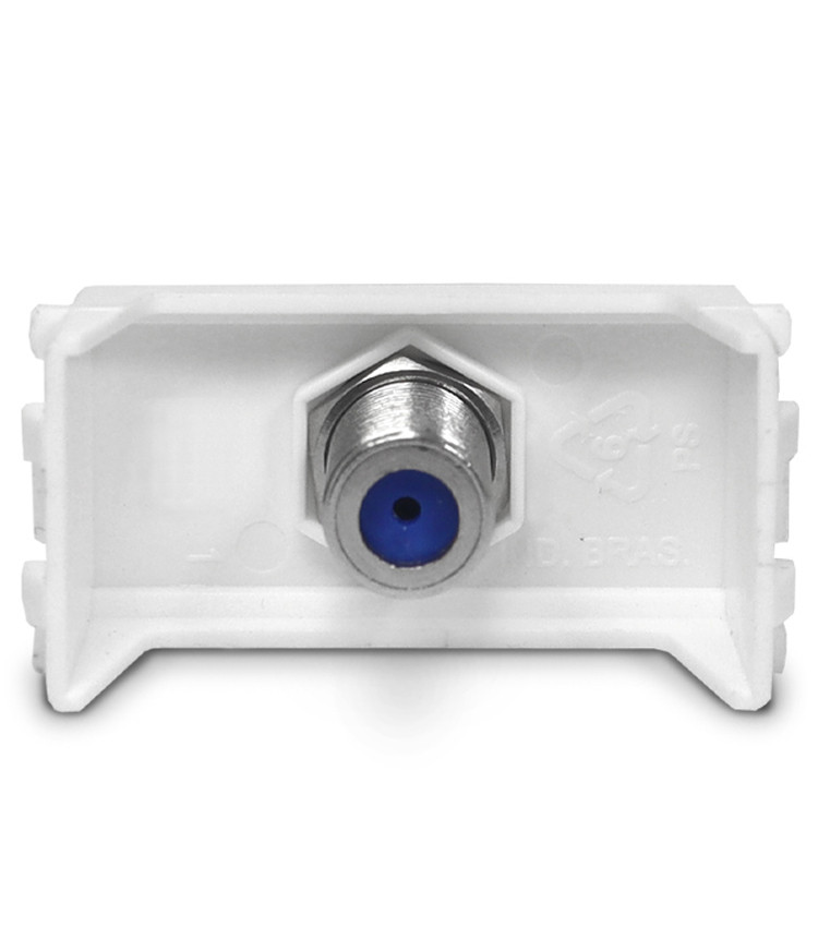 Conector Fêmea Coaxial Suporte Trilho Din - TWCX Conector Fêmea Coaxial Suporte Trilho Din - TWCX