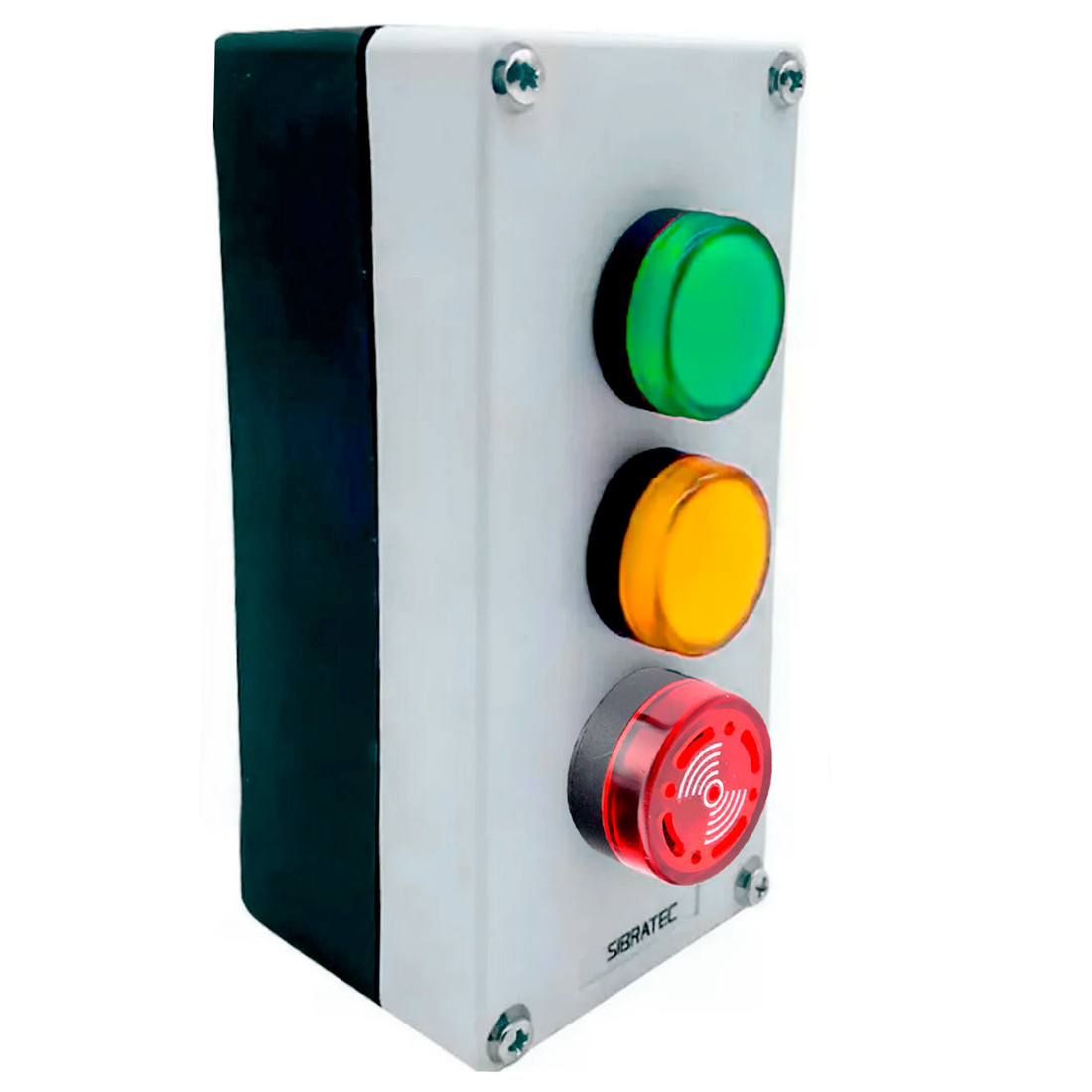 Kit Monitor de Nível com Alarme Sinalizador Sonoro e Visual + 3 Micro Boias Kit Monitor de Nível com Alarme Sinalizador Sonoro e Visual + 3 Micro Boias