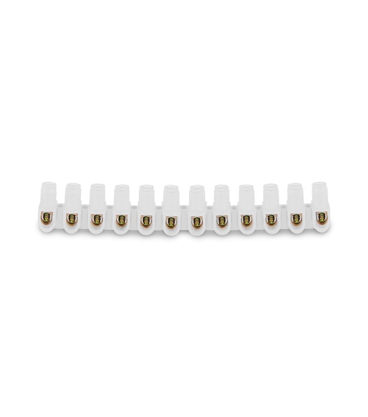 Borne Sindal Barra Terminal para Cabo 10 a 16mm² 12 Vias - TBS-30A Borne Sindal Barra Terminal para Cabo 10 a 16mm² 12 Vias - TBS-30A