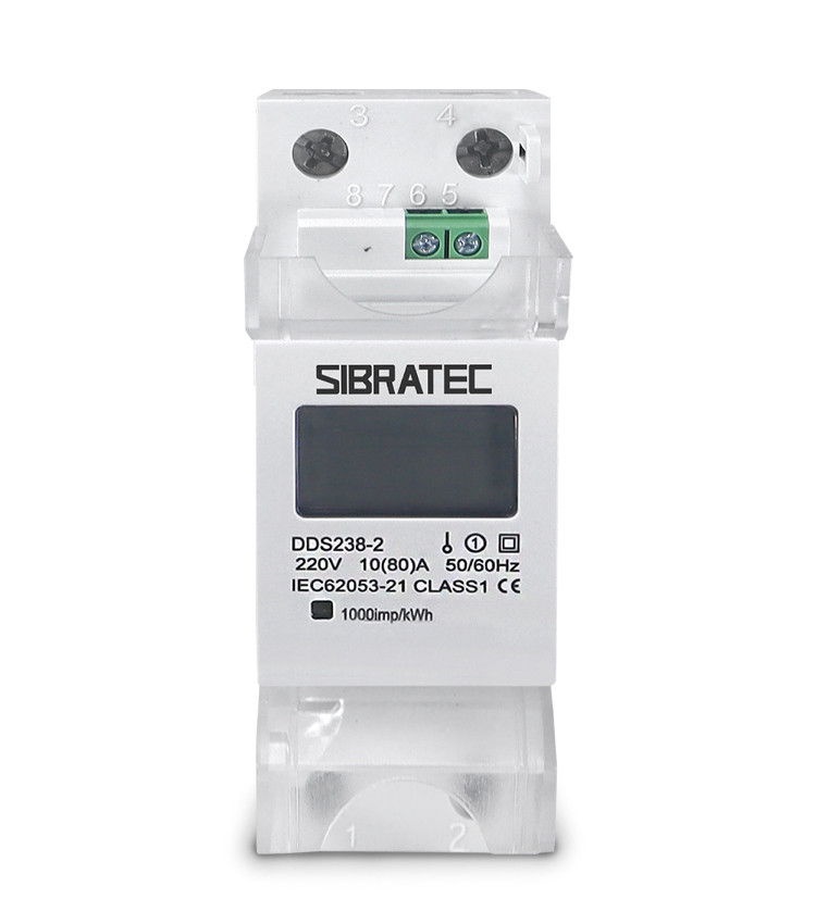Medidor de Energia kWh Monofásico Medição Direta até 80A - DDS238-2 Medidor de Energia kWh Monofásico Medição Direta até 80A - DDS238-2