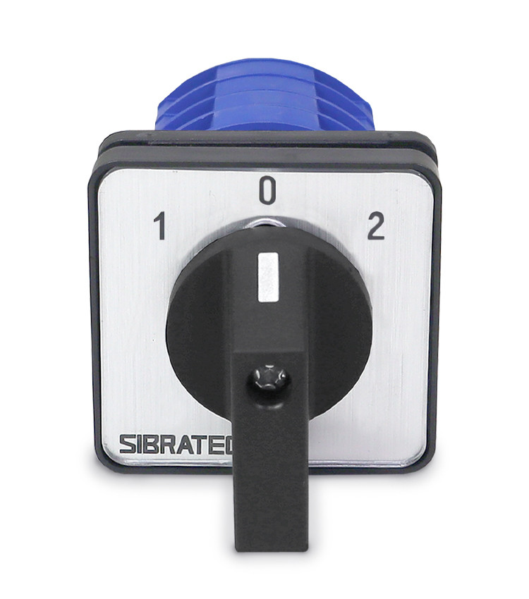 Chave de Transferência Rotativa 25A | 4 Polos | 3 Posições | Porta de Painel | Rede Gerador - LW28-25-4P Chave de Transferência Rotativa 25A | 4 Polos | 3 Posições | Porta de Painel | Rede Gerador - LW28-25-4P