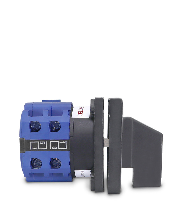 Chave Seletora Rotativa com 4 Posições (1-2-3-4) 1 Polo 20A para Porta de Painel - LW28-20-4 Chave Seletora Rotativa com 4 Posições (1-2-3-4) 1 Polo 20A para Porta de Painel - LW28-20-4