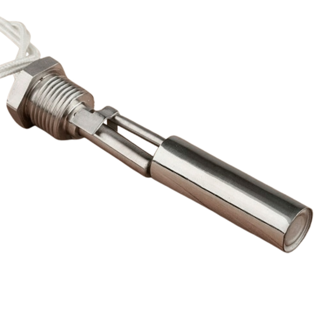 Chave Boia de Nível Aço Inox Rosca 1/2" Horizontal Cabo 30cm Chave Boia de Nível Aço Inox Rosca 1/2" Horizontal Cabo 30cm