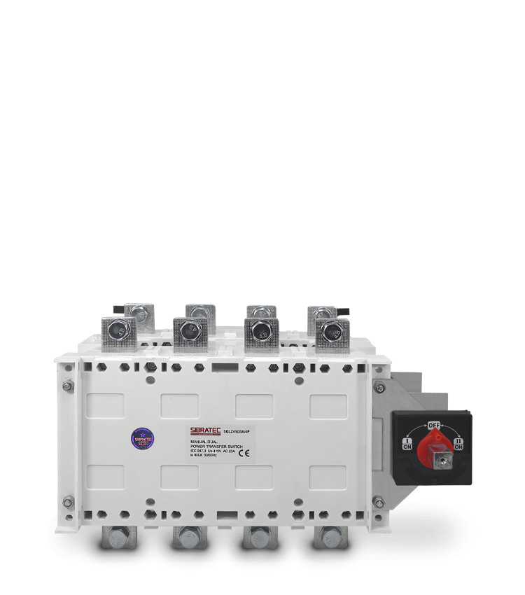 Chave de Transferência Manual 630A 4 Polos 3 Posições Rede Gerador - SGLZ Chave de Transferência Manual 630A 4 Polos 3 Posições Rede Gerador - SGLZ
