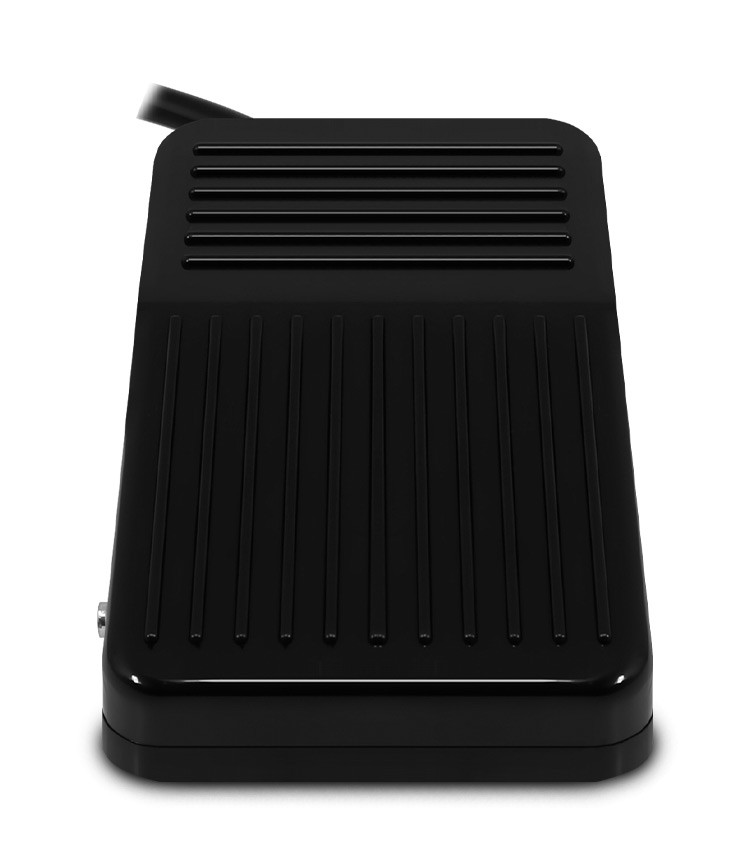 Mini Pedaleira Plástica com 1 Contato Reversível e Cabo de 30cm - THK-8012 Mini Pedaleira Plástica com 1 Contato Reversível e Cabo de 30cm - THK-8012